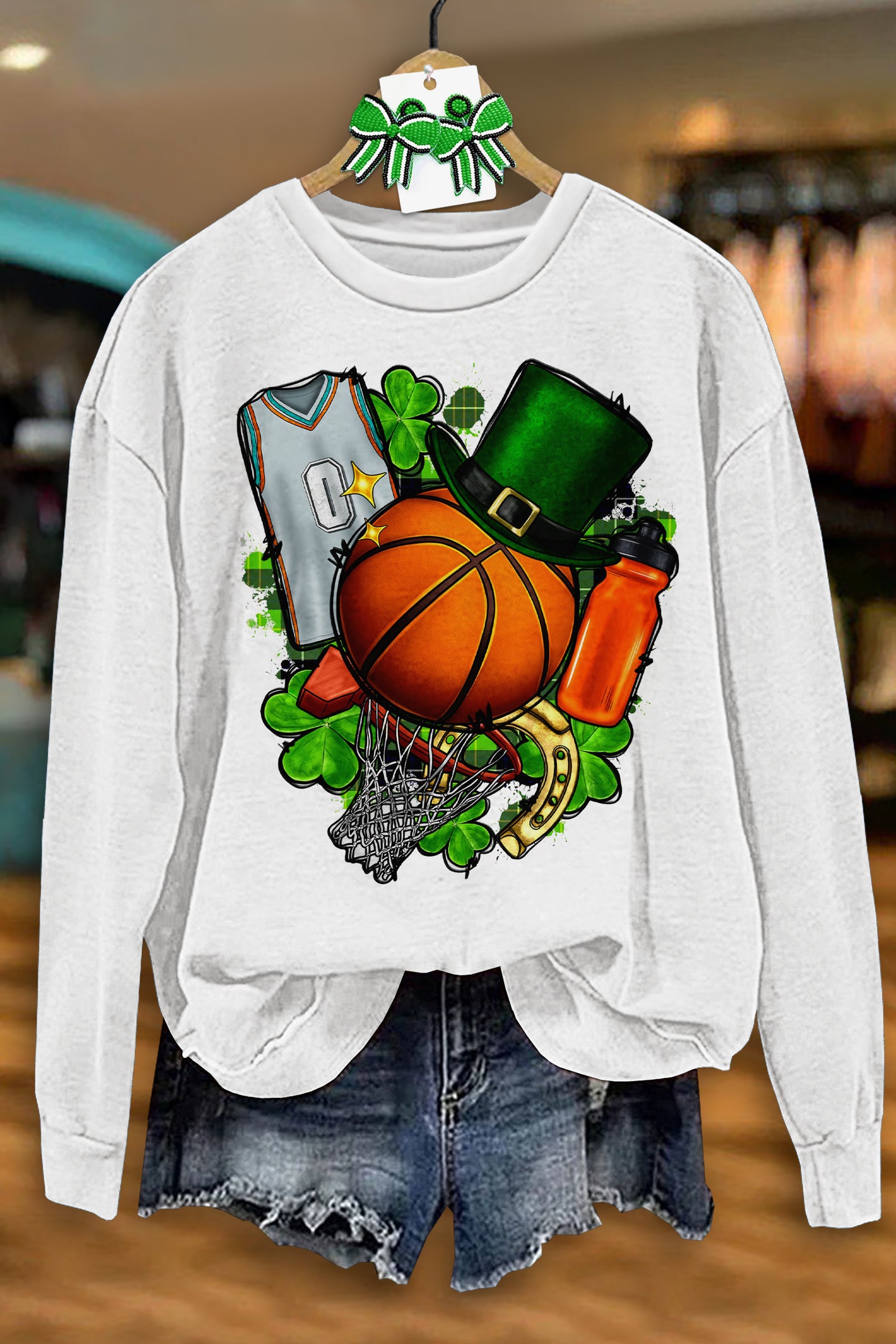 Notre Dame Fighting Irish Basketball Game Day Sweatshirt