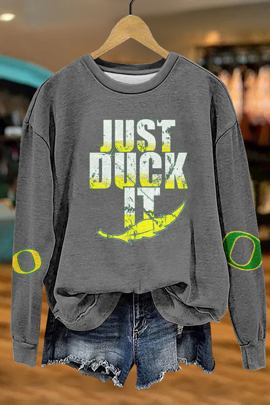 Oregon Ducks Gameday Print Sweatshirt