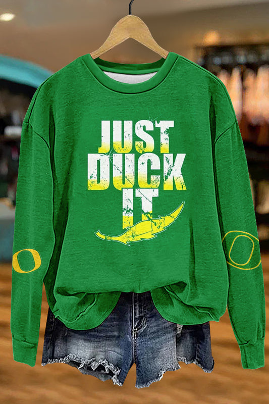 Oregon Ducks Gameday Print Sweatshirt