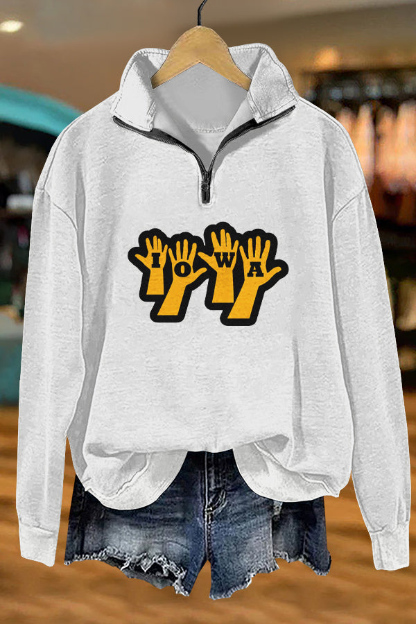 Classic Gameday Lowa Print Sweatshirt