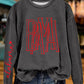 Cute Alabama Print Sweatshirt