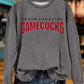 North Carolina Gameday Gamecocks Print Sweatshirt