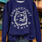 Gameday Connecticut Print Sweatshirt