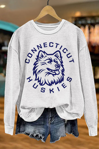 Gameday Connecticut Print Sweatshirt