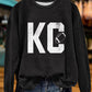 Classic Gameday Print Sweatshirt