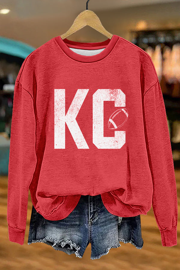 Classic Gameday Print Sweatshirt