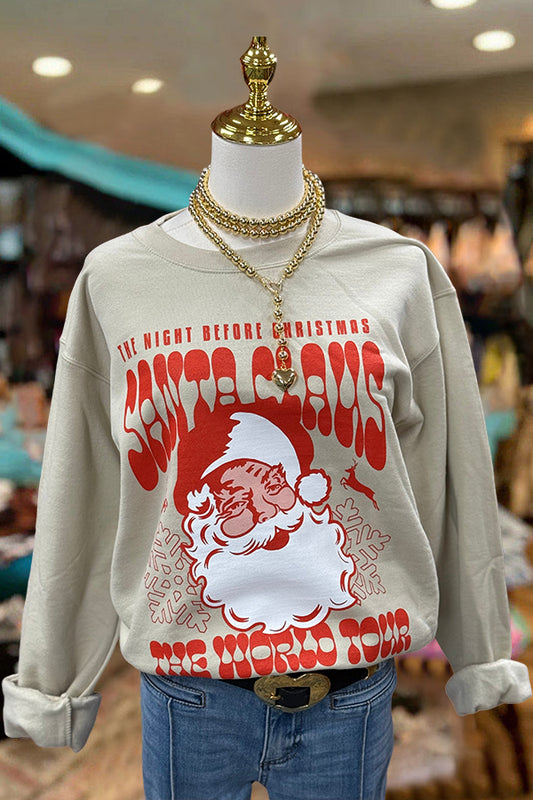 Vintage Santa Band Sweatshirt