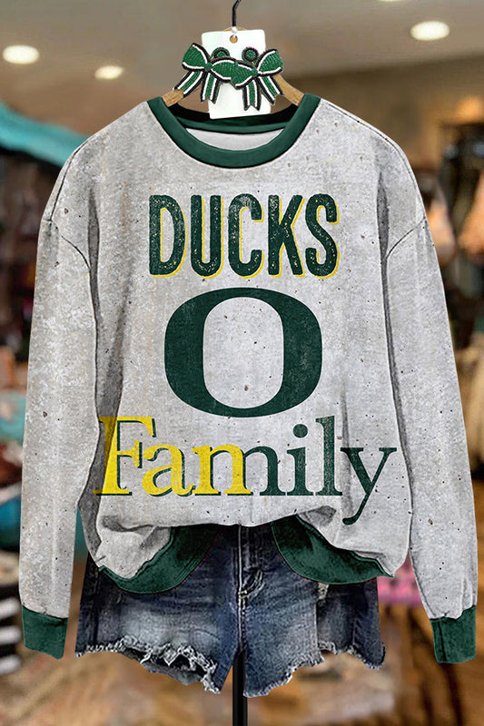 Ducks O Famliy Sweatshirt