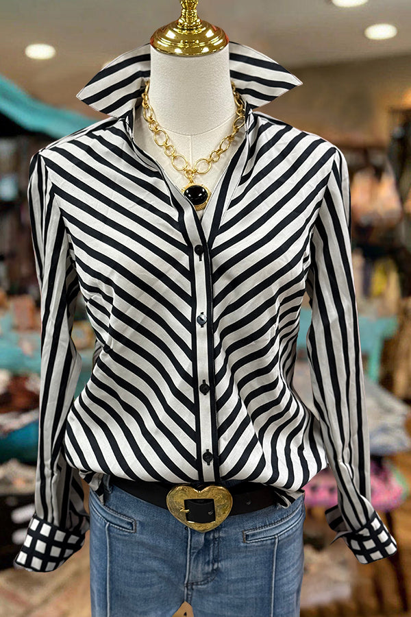 Striped Casual Shirt