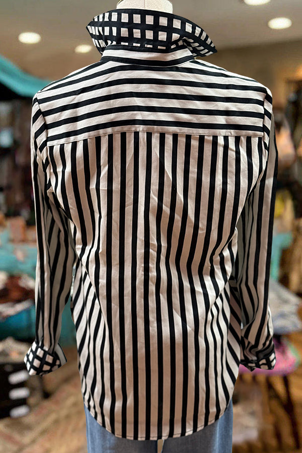 Striped Casual Shirt