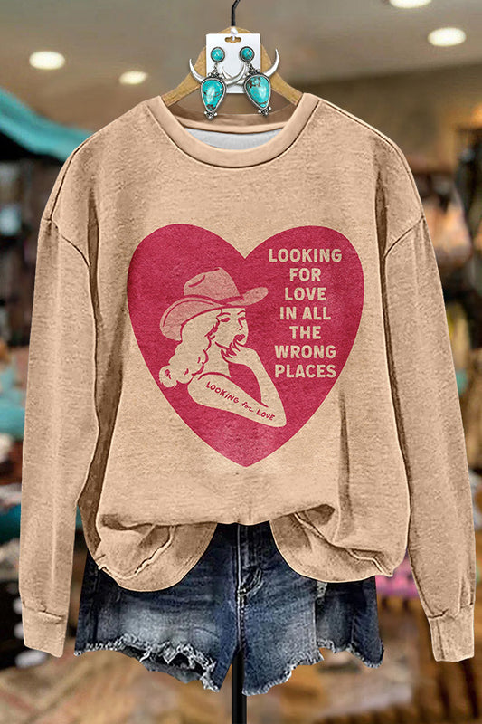 Western Heart Cowgirl Sweatshirt