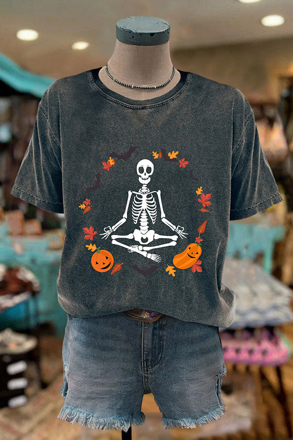 Halloween Print Trendy T-shirt