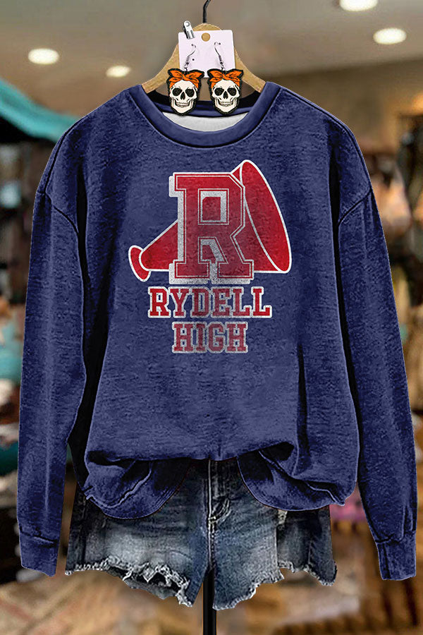 Rydell High School Vintage Football Sweatshirt