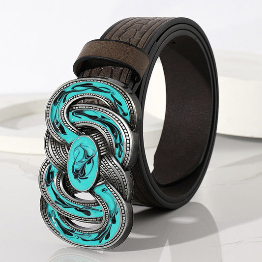 Retro Twist Decorative Belt